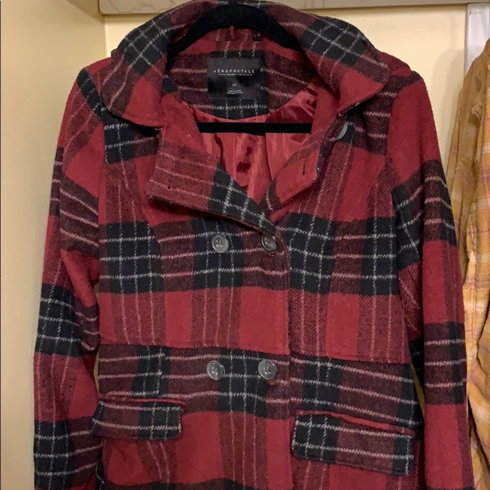 Cute plaid jacket
